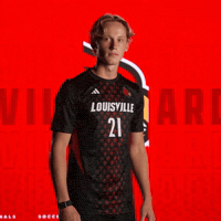 Soccer Go Cards GIF by Louisville Cardinals