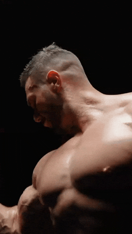Oil Bodybuilder GIF by Noel Deyzel