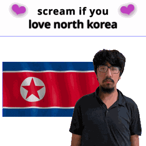 North Korea Kp Sticker