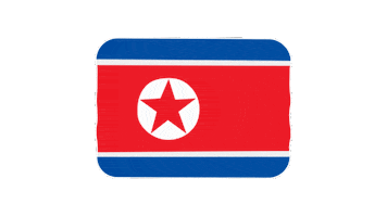 emojivid emoji flag emojivid northkorea Sticker