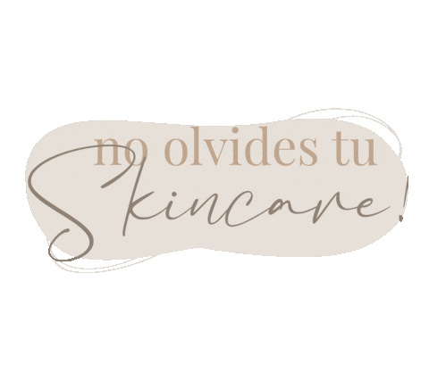 Skincare No Olvides Sticker