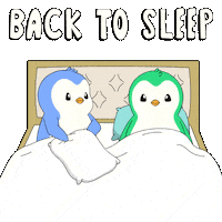 Hitting Good Night Sticker by Abster