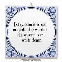 Nl Reflectie Sticker by Tegelspreuken.nl