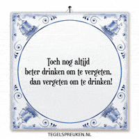 Humor Bier GIF by Tegelspreuken.nl