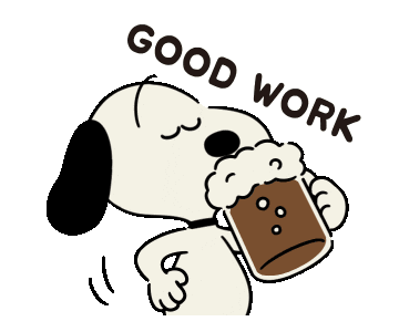 Root Beer Good Job Sticker