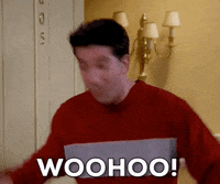 Excited Season 4 GIF by Friends