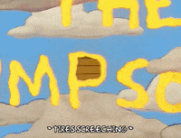 jumping homer simpson GIF