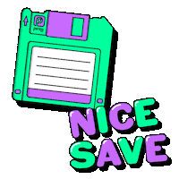 Pinza game retro 90s vhs Sticker