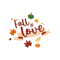 ilgiardinodellezucchepp love halloween orange autumn Sticker