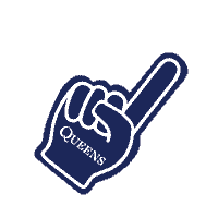 Go Royals Sticker by Queens University of Charlotte