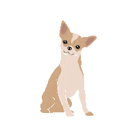 Dog Kuza Sticker by Pri Smrčku