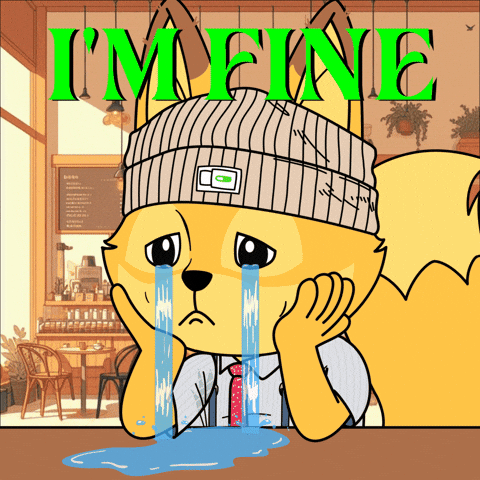 This Is Fine GIF by Raposa Coffee