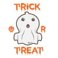 Flying Trick Or Treat Sticker by Life In Treetop