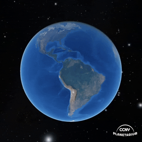 ccnyplanetarium giphyupload earth ccnyplanetarium GIF