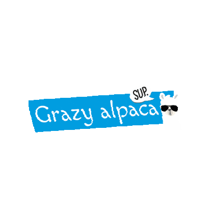Enabl giphygifmaker crazy alpaca solow Sticker