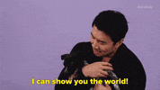 Simu Liu Dog GIF by BuzzFeed