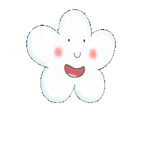 Cloud Sticker by NinaAndOlga