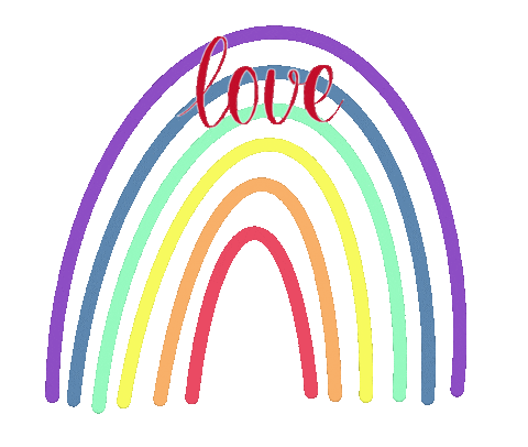 Love Is Love Rainbow Sticker