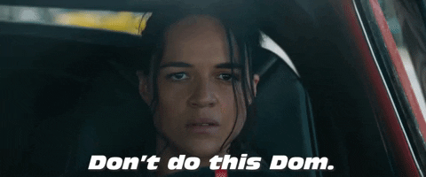 Fast And Furious Dont Do It GIF by The Fast Saga