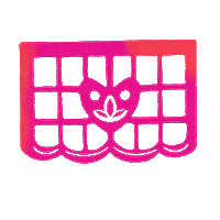Vilore papel diademuertos muertos ofrenda Sticker