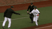 Home Run Celebration GIF by Cincinnati Bearcats