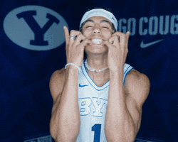 Byu Basketball Sport GIF by BYU Cougars