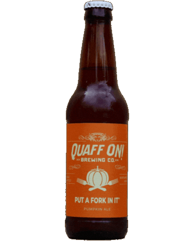 Fall Autumn Sticker by Quaff ON! Brewing Company
