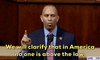 No One Is Above The Law Impeachment GIF by GIPHY News