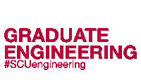 Graduate Sticker by SCU Engineering