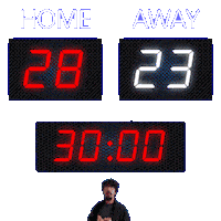 23 Away Sticker