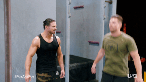 Usa Network Mizandmrs GIF by Miz & Mrs