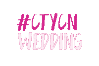wedding boda Sticker by THE ARE