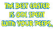 Easter Bunny Love Sticker by OpticalArtInc.