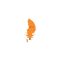 Fox Thanks Sticker