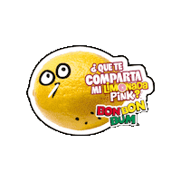 ColombinaSA bbb bonbonbum bon bon bum limonada pink Sticker