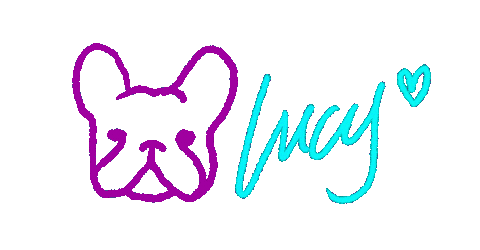 Dog Lucy Sticker by The Dance Cartel