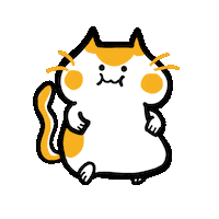 Happy Dance Sticker by Poku Meow Meow Meow