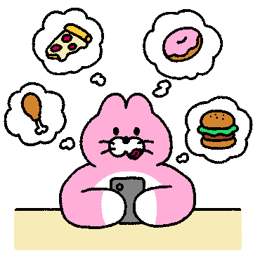 Hungry Cat Sticker by zizone_official