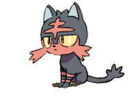 Tired Cat Sticker by Pokémon