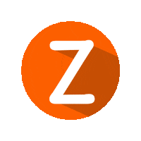 Orange Abc Sticker