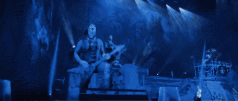 ToBeStill giphygifmaker pyro powerwolf stossgebet GIF