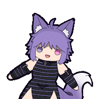Jump Chibi Sticker