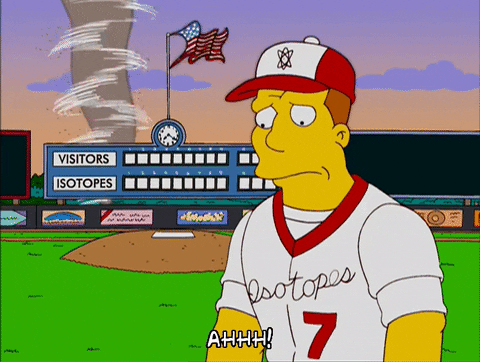 Sad Season 17 GIF by The Simpsons
