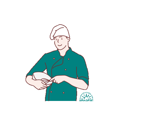 Chef Cooking Sticker by IDS Borjomi Georgia