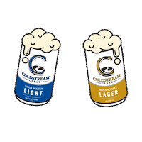 Beer Cheers Sticker by Coldstreamclear