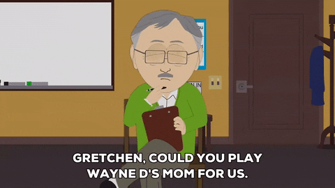 writing wondering GIF by South Park 