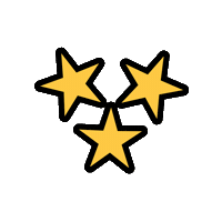 Star Sticker by Hoff & Pepper