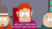 angry types GIF by South Park 