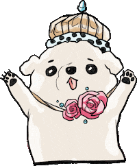 Graphic Novel Dog Sticker by Little, Brown Young Readers