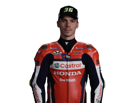 Surprised Honda Sticker by MotoGP™
